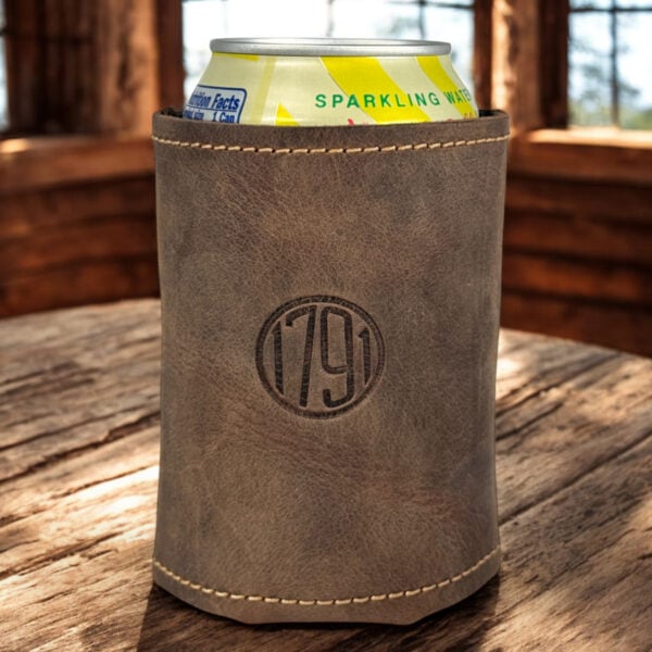 Leather Can Cooler